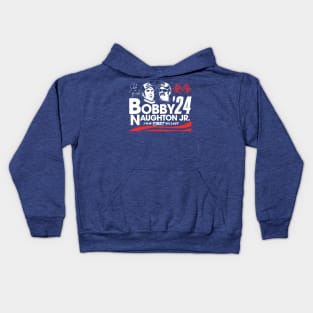 Bobby and Naughton Jr for President 2024 Kids Hoodie